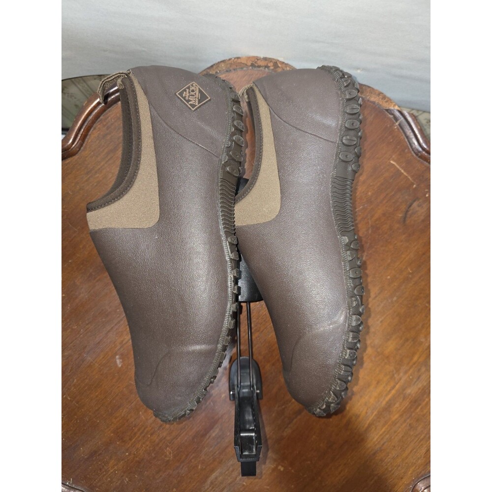 Muck Boots Muckster II Low Mens 10 Brown Waterproof Garden Slip On Shoes